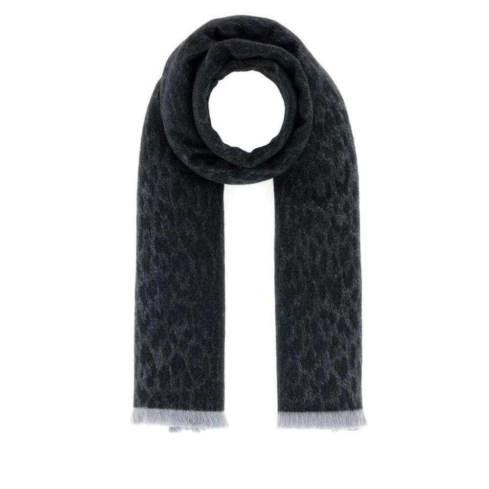 Gucci Women Embroidered Wool Scarf
